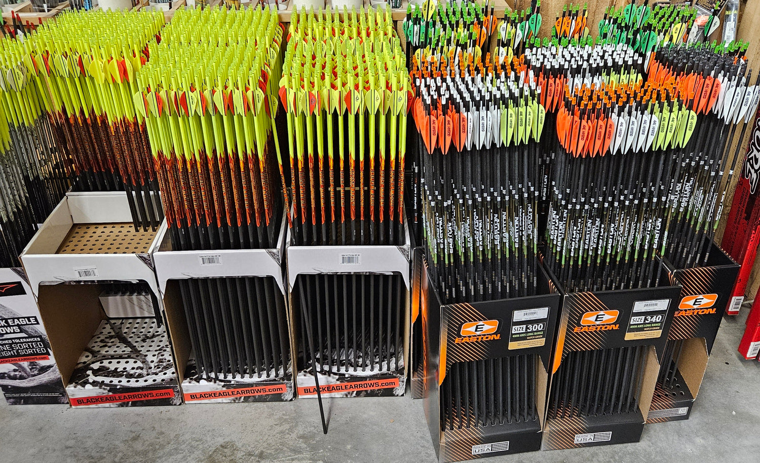 Fletched Arrows