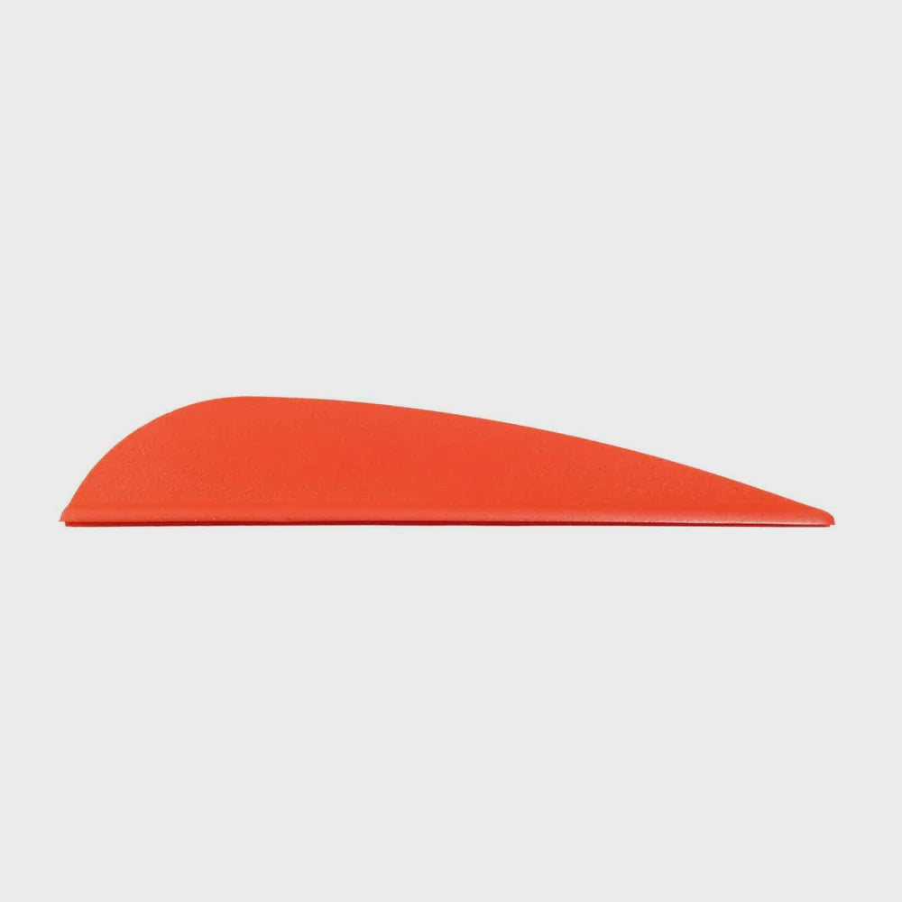 Elite Plastifletch 26 Fire Orange Vanes 100Pack