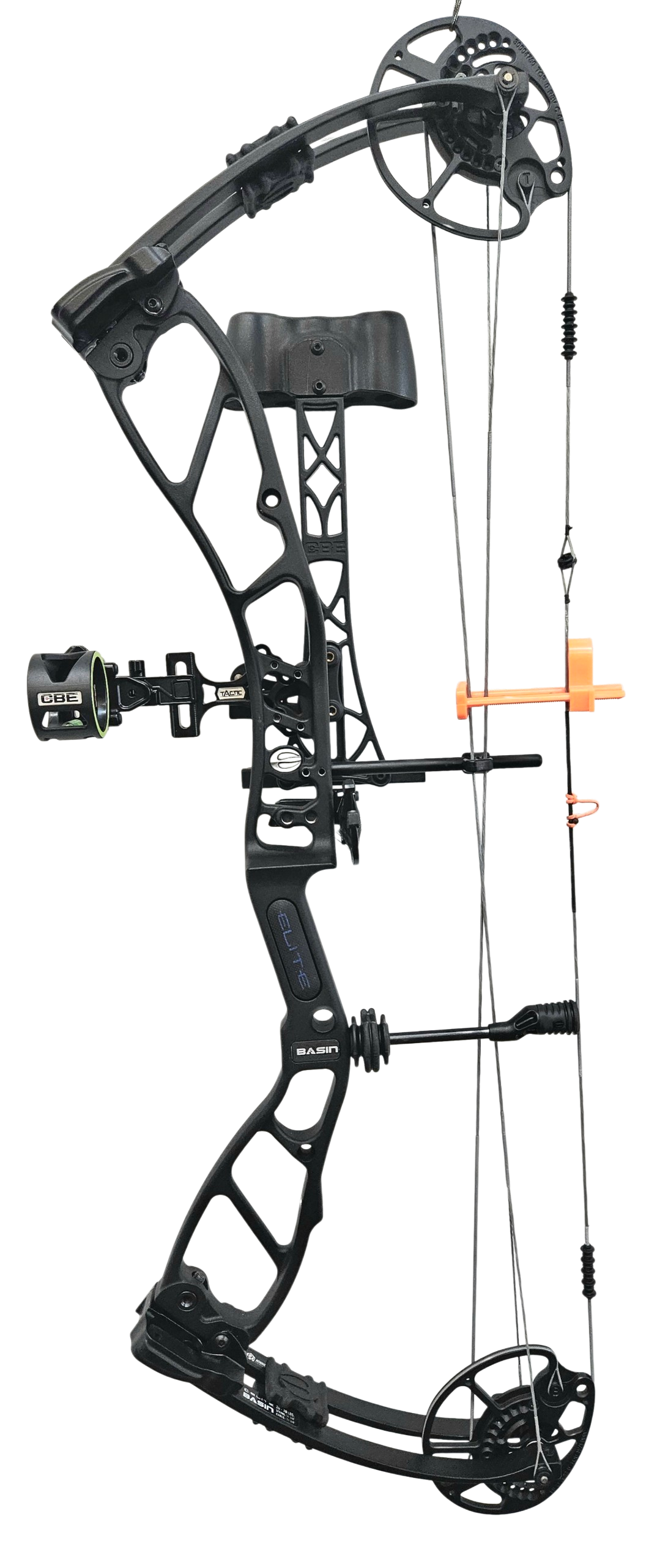 Elite Basin Package RH/Black 70lbs Used
