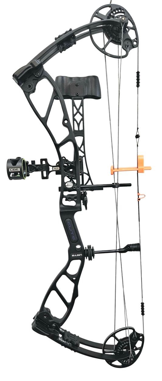 Elite Basin Package RH/Black 70lbs Used