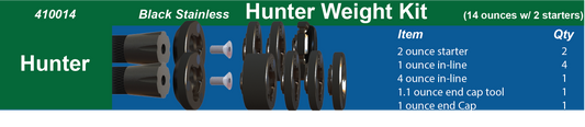 Hamskea Hunter Weight Kit Black