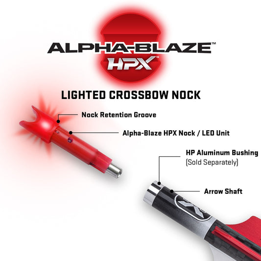 Alpha Blaze HPX Lighted Nock