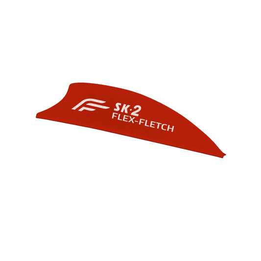 Flex Fletch SK2 Red 2"
