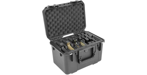 SKB I-Series 1610-10 Four Handgun Case Black
