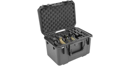 SKB I-Series 1610-10 Four Handgun Case Black
