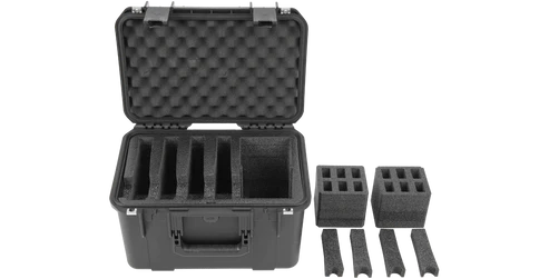SKB I-Series 1610-10 Four Handgun Case Black