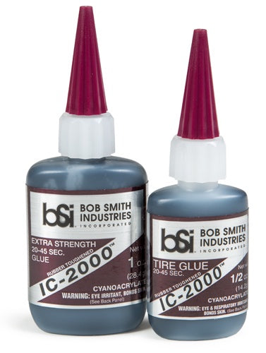 Maxi Cure Adhesive Black Rubber Glue  1/2oz